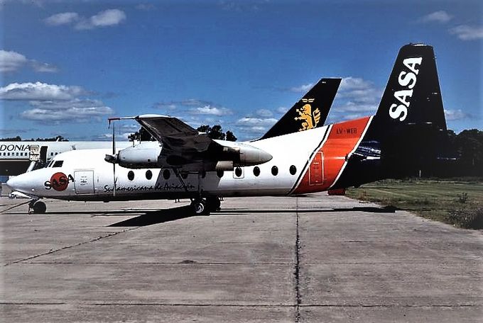Msn:10272 LV-WEB  Sudamericana de Aviacion Del.date November 22,1993.
Photo