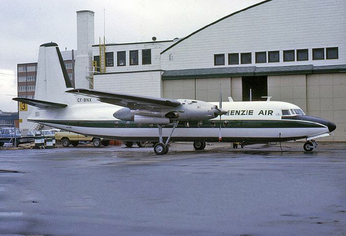 Msn:94  CF-BNX  Mackenzie Air. Del.date  June 1,1971.
© KRIJN OOSTLANDER  Collection.