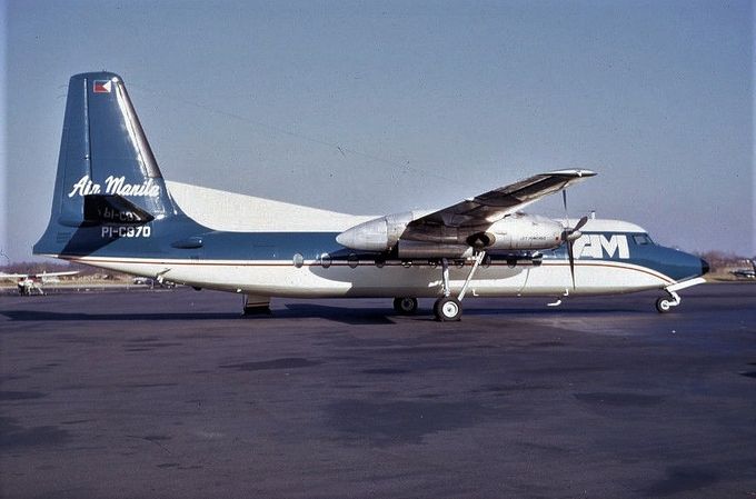 Msn:20  PI-C870  Air Manila  1967.
Photo EDUARDO DE LEON.
