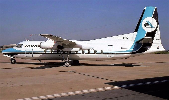 Msn:10414 PH-FON CityLink 1993.
Photo with permission from MARCEL SCHEPERS.