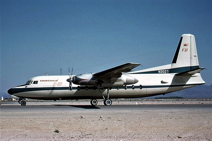 Msn:32  N3027  Fairchild Aircraft Comp.Regd December 31,1958.
Photo MICHAEL HAYWOOD