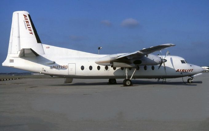 Msn:27  N272RD  Airlift International. Leased October 27,1988.
Photo REGINALD ROWE.