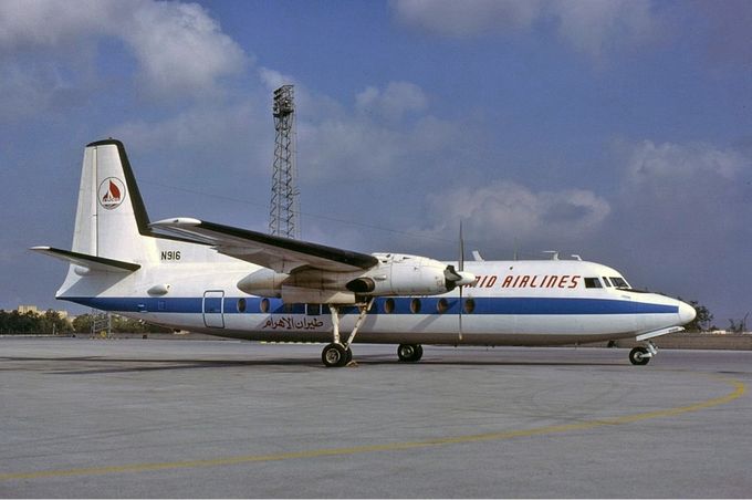 Msn:22  N916  Pyramid Airlines  Leased August 1,1981.
Photo KRIJN OOSTLANDER COLLECTION.
