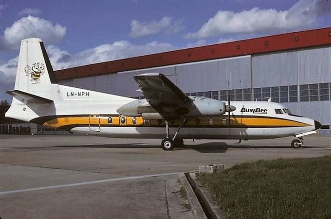 Msn:10186 LN-NPH Busy Bee. Renamed September 1,1980.
Photo with permission from NILS BLOMQUIST COLLECTION.