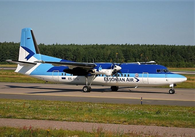 Msn:20154  ES-AFN  Estonian Air  Del.date  July 1,1999.
Photo ALEXANDER JONSSON.
