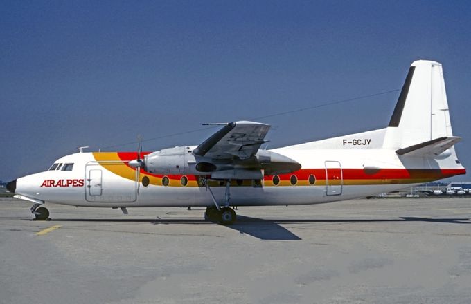 Msn:10361  F-GCJV  Air Alpes (Basic Iberia colors) Del.date 
Photo MICHAEL VOLPATI COLLECTION.