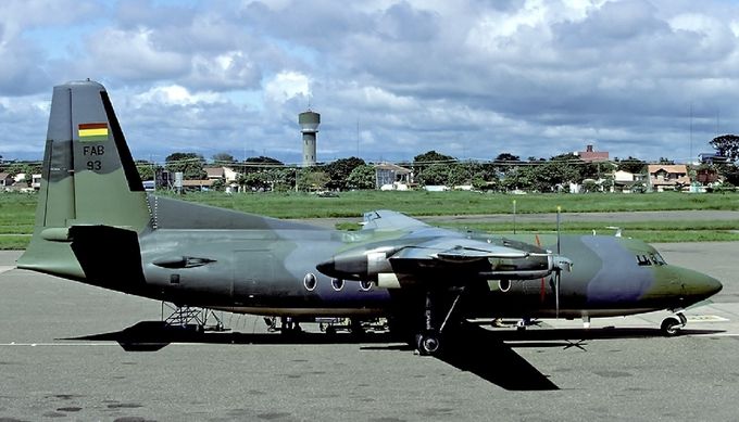 Msn:10599  FAB-93  Fuerza Aerea  Boliviana  Del.date 
Photo  PHIL BROWN COLLECTION.