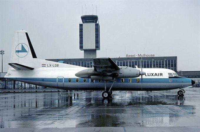 Msn:10269  LX-LGB  Luxair Del.date February 26,1965.
Photo with permission from EDUARD MARMET.