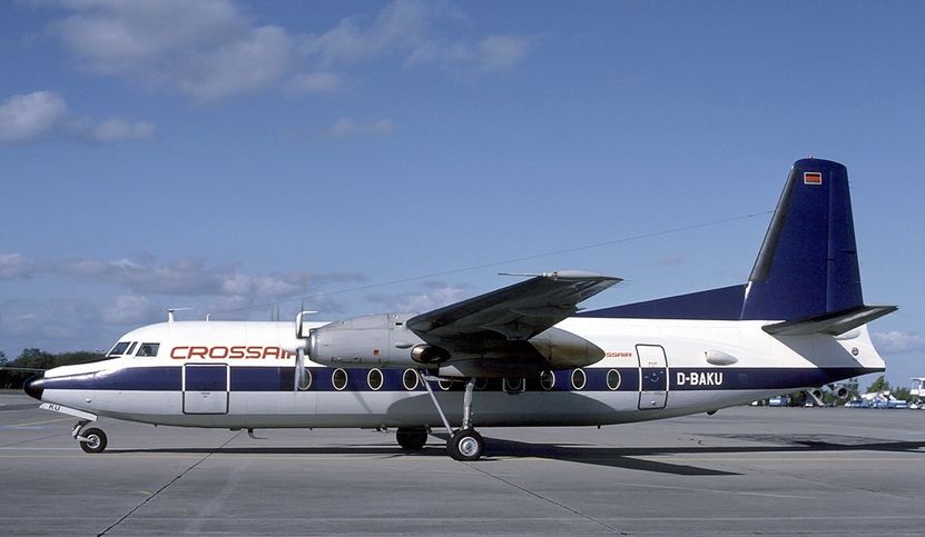 Msn:10137  D-BAKU  Crossair  Leased from WDL September 1984
Photo with permission from EDUARD MARMET.