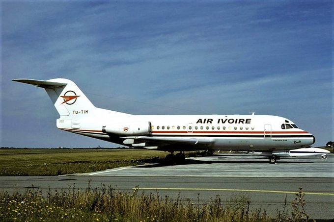 Msn:11097  TU-TIM  Air Ivoire  Leased May 1,1979.
Photo IVAN TOSH COLLECTION.