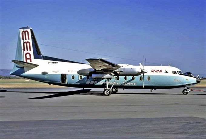 Msn:10355 VH-MMV Mac Miller Airlines Deldate March 1,1968.
Photo JIM WOOD Collection.