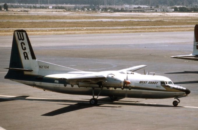 Msn:7  N2704  West Coast Airlines  Del.date August 14,1958.
Photo 