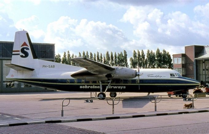 Msn:10271  PH-SAB  Schreiner Airways. Del.date
