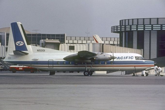Msn-28  N15001  Pacific Air Lines  Del.date July 3,1967.
Photo 