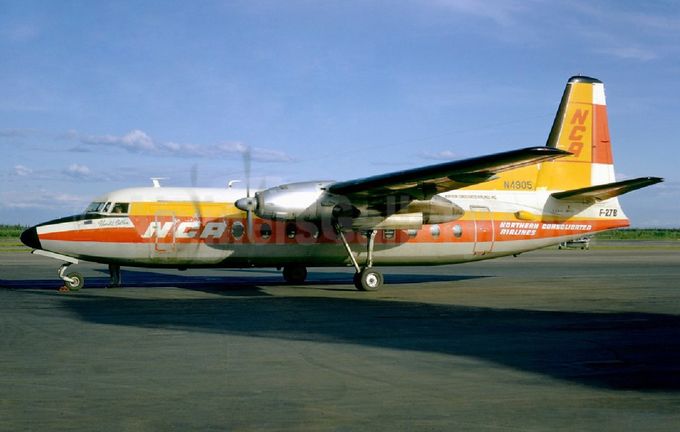 Msn-49  N4905  Northern Consolidated Airlines Del.date April  30,1959.
Photo 