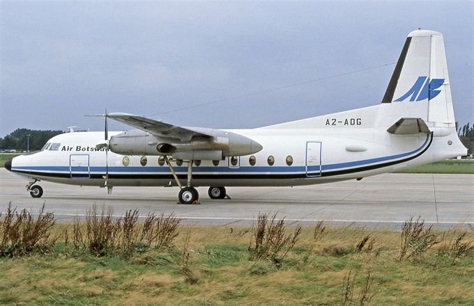 Msn:10200  A2-ADG  Air Botswana  Del.date September 1,1981.
Photo by DANNY GREW