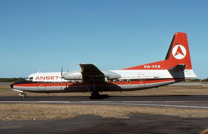 Msn:10524  VH-FCB  Ansett AL of New South Wales.Del.date February 4,1976.
 Photo with permission from DAVID CARTER  COLLECTION