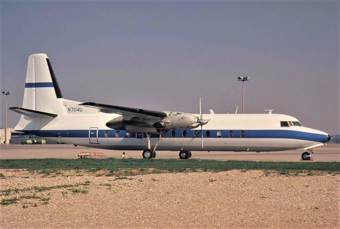 Msn:540  N704U  International Aircraft Deliveries 1976.
Photo with permission from MICHAEL BERNHARD.