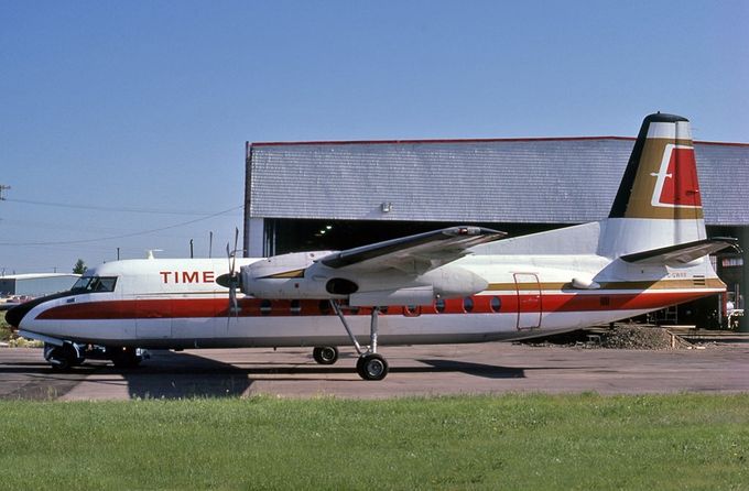 Msn:13  C-GWRR  Time Air  Del.date July 15,1974.
Photo  JOOP DE GROOT COLLECTION.