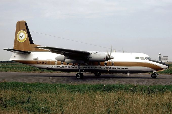 Msn:10638  5A-DKD  Aeroclub of libya Del.date August 4,1983.
Photo  GERARD  HELMER.