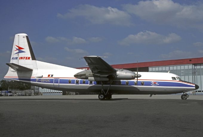 Msn:10371  F-BPNC  Air Inter.  Del.date  September 24,1968.
Photo CRISTIAN VOLPATI.