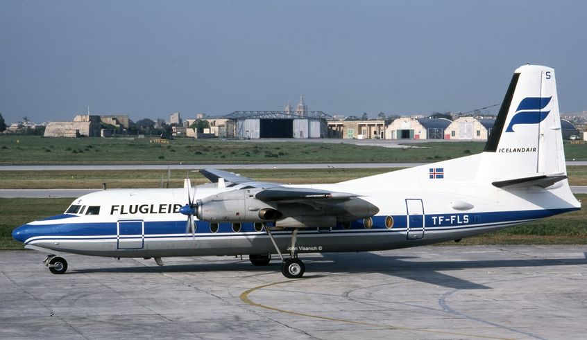 Msn:10260  TF-FLS  Flugleidir-Icelandair  Regd.February 6,1981.
Photo with permission from  MALTA AIRPORT MOVEMENTS  JOHN VISANICH.  