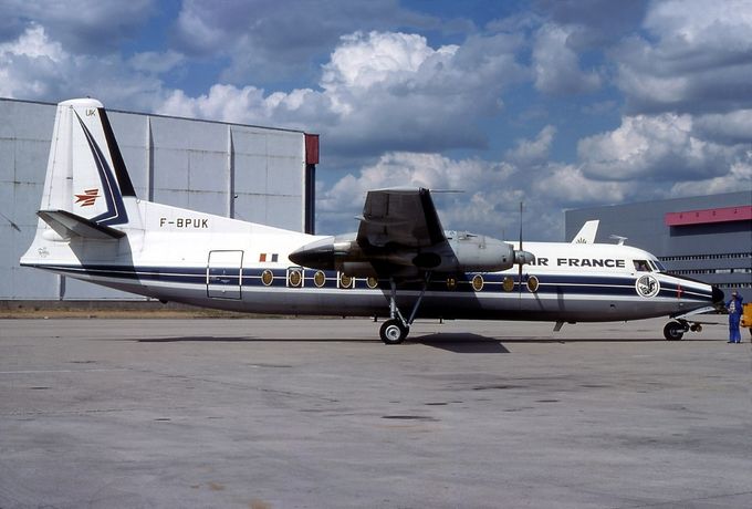 Msn:10397  F-BPUK  Air France  Del.date  May 16,1996.
Photo  MICHEL GILLIAND.