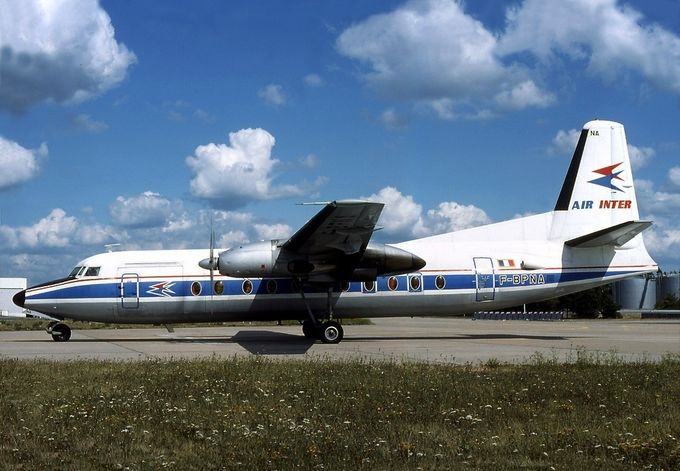 Msn:10366 F-BPNA  Air Inter.Del.date August 3, 1968.
Photo  MICHEL GILLIAND.