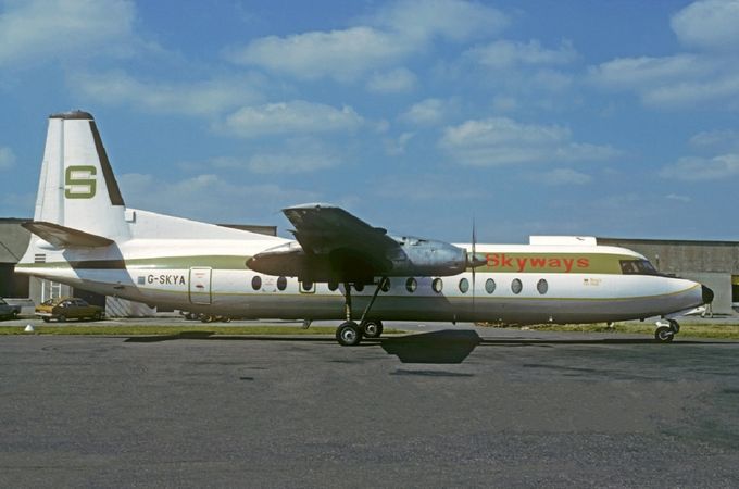 Msn:536  G-SKYA  Skyways Cargo Airlines  January 18, 1979.
Photo CHRISTIAN VOLPATI.