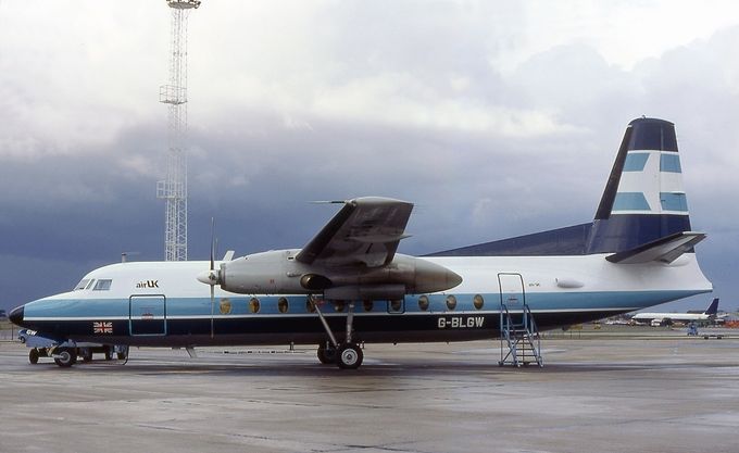 Msn:10231 G-BLGW  Air UK Ltd   (BMA Colors) 
Photo KRIJN OOSTLANDER COLLECTION.