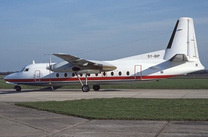 Msn:10294  5Y-BIP  Air Kenya /UN  Lsd.September 6,1993/March 10.1994.
Photo DANNY GREW.