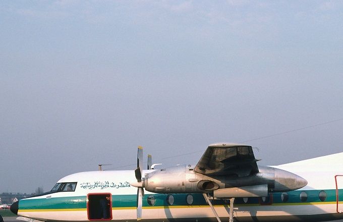 Msn:62  5T-CJT Air Mauritanie  Lsd July 30,1974,
Photo  RICHARD VANDERVORD.