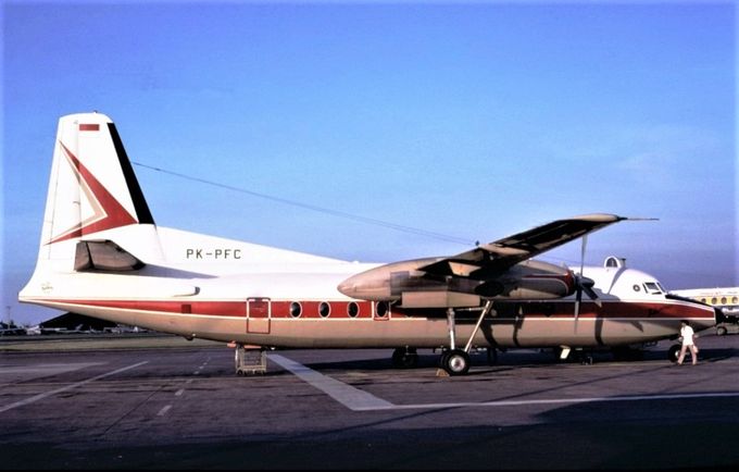Msn:10339  PK-PFC  PT Pertamina-Air Service  Del.date  November 13,1967     Crashed  October 13,1980  Misool Island.