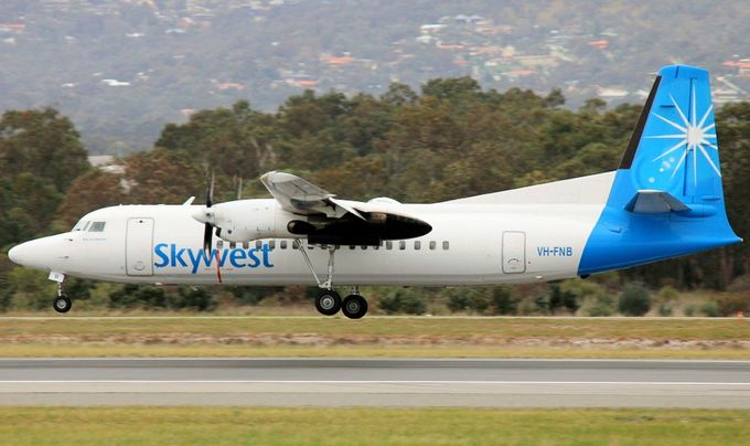 Msn:20107 VH-FNB Skywest Airlines.Regd.Skywest Airlines (Australia)Pty Ltd  March 14,2006.  
Photo  M.LYNAM   Photodate  August 31,2012.