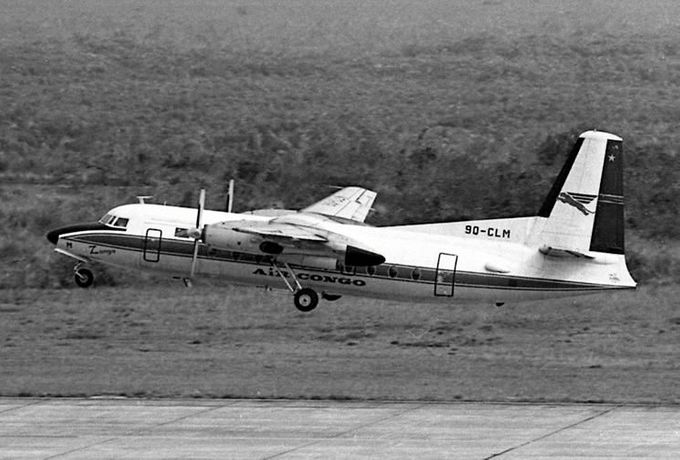 Msn:10393  9Q-CLM  Air Congo  Del.date  March 12,1969.
Photo  with permission from  PASCAL SEMPELS COLLECTION.