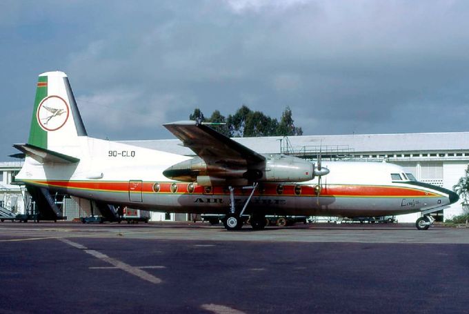 Msn:10405  9Q-CLQ   Air Zaire  Del.date  September  25,1969.
Photo  CAZ  