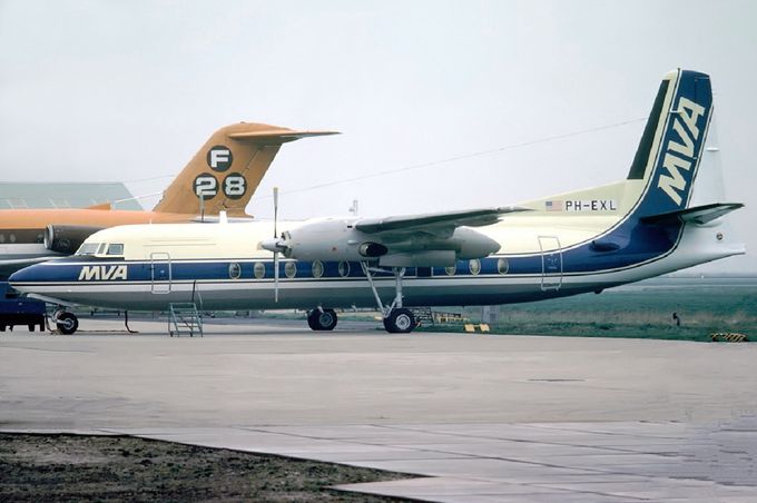 Msn:10611  PH-EXL  Mississippi Vally  Airlines  Regd. December 16,1980.
Photo  GERARD  HELMER.