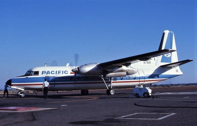 Msn:30  N781R  Pacific Airlines  Leased to PAL July 3,1967.
Photo  BILL GRAVES COLLECTION.