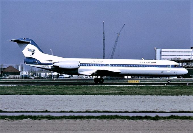 Msn:11319  PH-LNB  Fokker/Iran Air First Flight  March 21,1991.
Photo  PETER RIOOL.