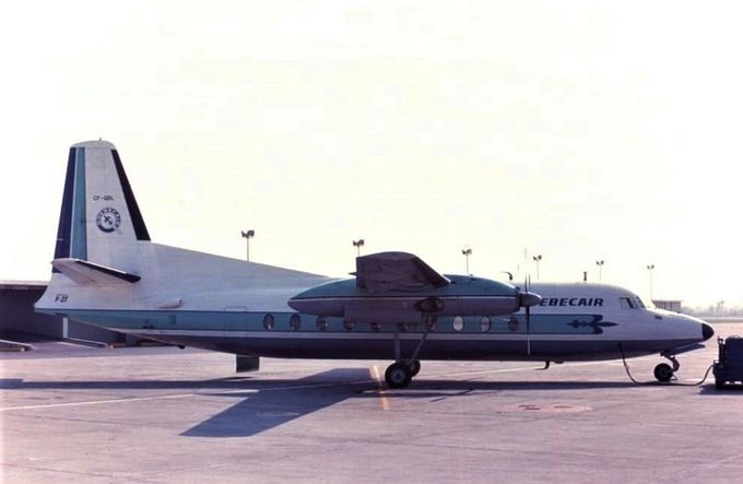 Msn:47  CF-QBL  Quebecair. Del.date July 27,1959.
Photo