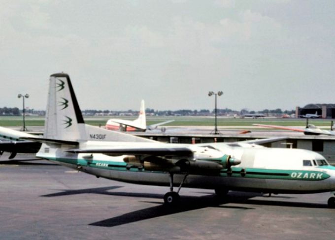 Msn:59  N4301F  Ozark Airlines Del.date August 13,1959.
Photo  MEL LAWRENCE COLLECTION.