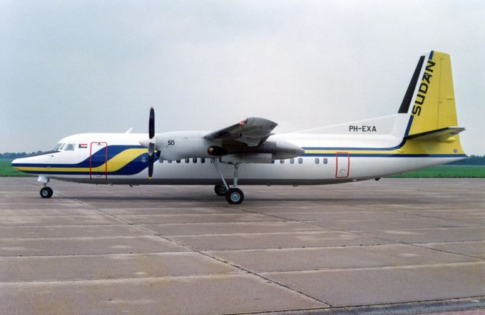 Msn:20157  PH-EXA  Sudan  Airways. Del.date  August 30,1989.
Photo  FRANS VAN ZELM COLLECTION.