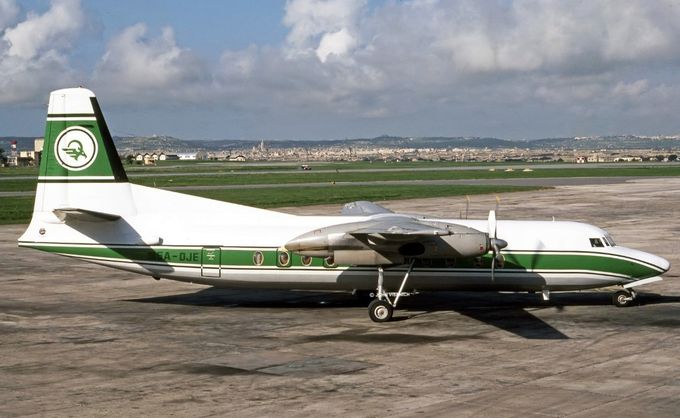 Msn:10604  5A-DJE  United African Airlines  Del.date September 10,1981.
Photo  JOHN VISANICH  Malta Airport Movements.