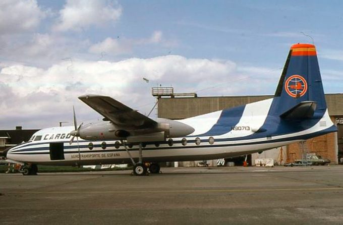 Msn:82  N90713  Aerotransporte  de Espana SA  Del date April 30,1977.