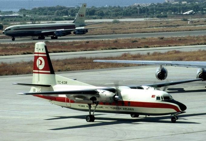 Msn:86  TC-KOR  THY  Turkish Airlines. Del.date July 3,1961.
Photo TURKISH AIRLINES RETRO CAFE.