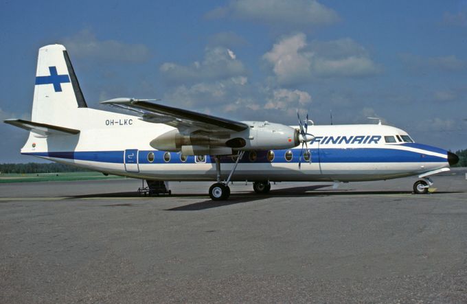 Msn:10260  OH-LKC  Finnair   Del.date June 30,1982.
Photo TORN EDVARDSSON.