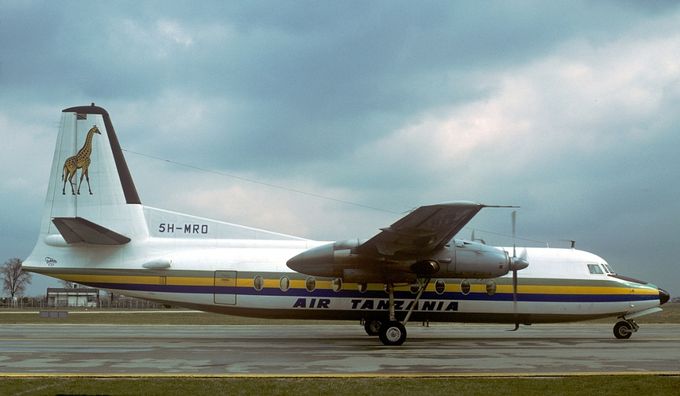 Msn:10241  5H-MRO  Air Tanzania  ReRegd October 1,1978.
Photo  ROB  DIJKSMA COLLECTION.