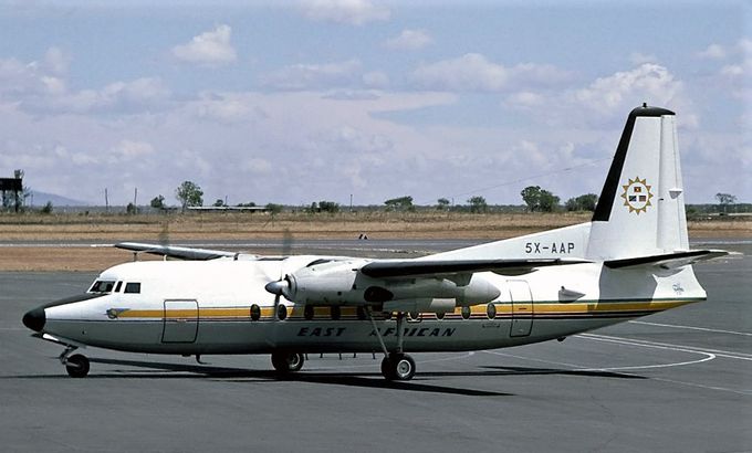 Msn:10241  5X-AAP  East African  Airlines  Del.date  January 16,1964.
Photo  STEVE FITZGERALD.