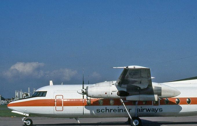 Msn:10294  PH-SFA  Schreiner Airways. Del.date  