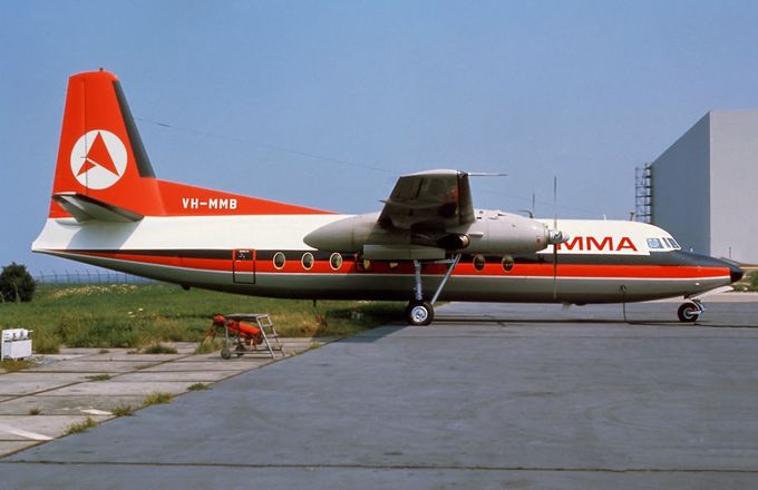 Msn:10186  VH-MMB  MMA  Del.date August 1,1970.
Photo  with permission from PETER J GATES  COLLECTION.